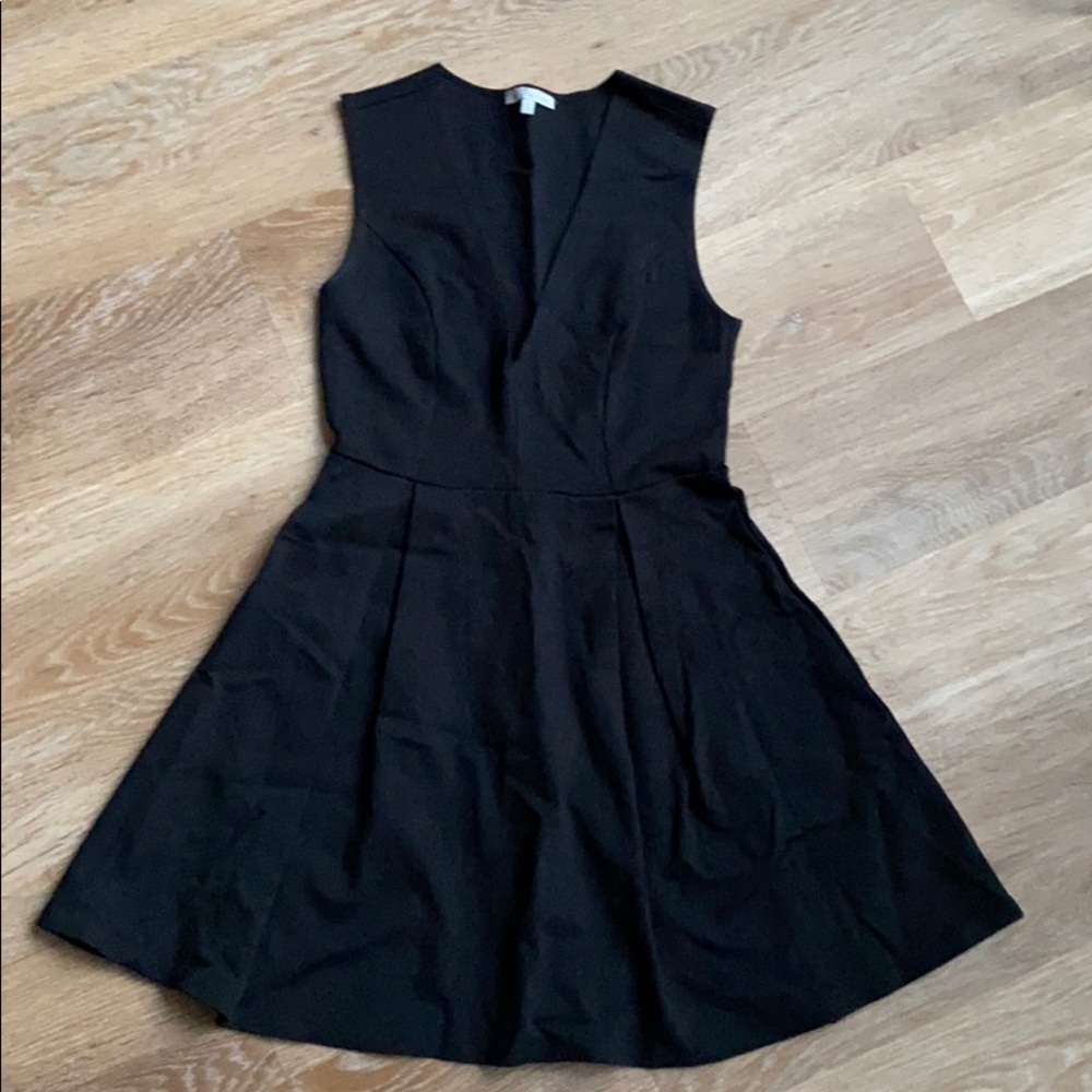 Charlotte Russe v-neck black dress